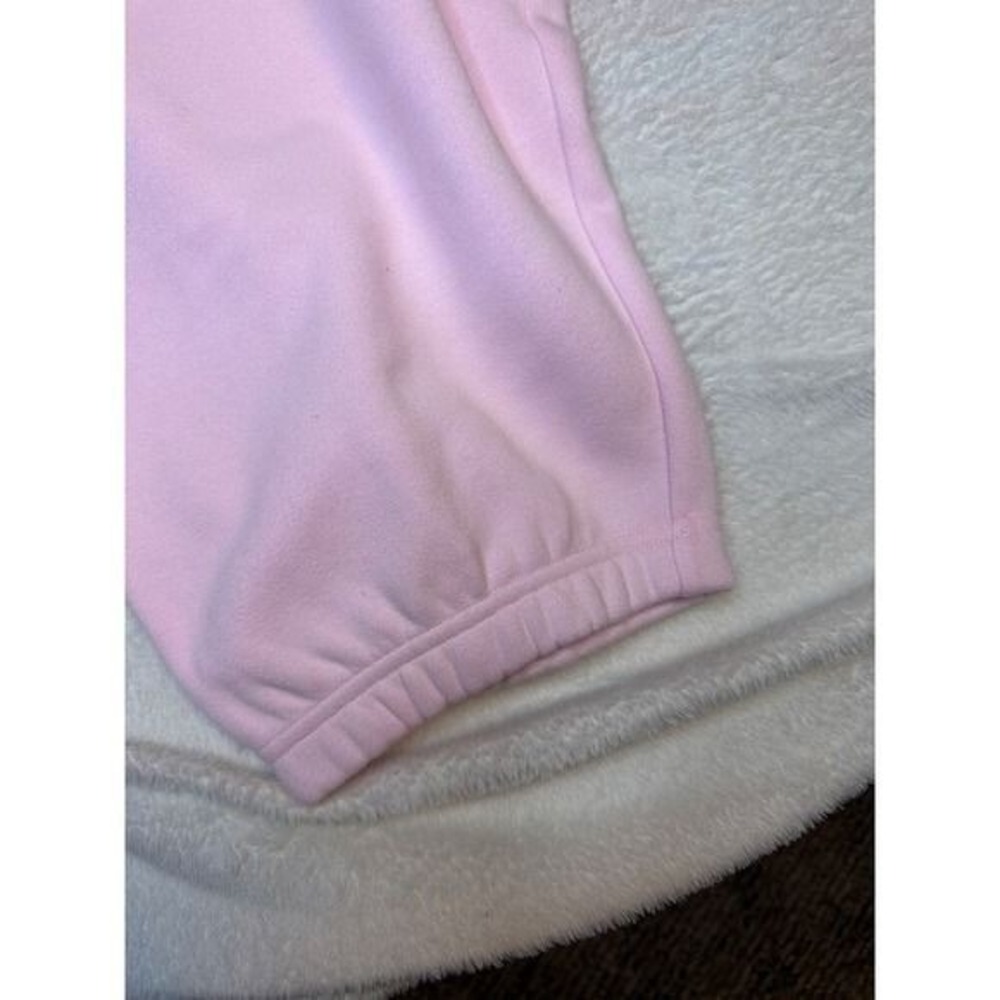 NWT SKIMS Cotton Fleece Classic Jogger Petal Pink Sweatpants Plus Size 4X - Picture 5 of 5
